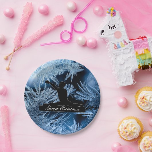 体操「メリークリスマス凍ってい」 ペーパープレート (パーティー)