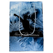 体操「メリークリスマス凍ってい」 ミディアムペーパーバッグ (裏面)