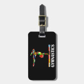 体操 ラゲッジタグ (正面縦)