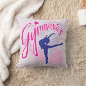 体操、リズム体操選手 クッション (ブランケット)