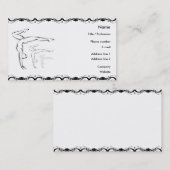 体操 名刺 (正面/裏面)