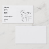 体操 名刺 (正面/裏面)