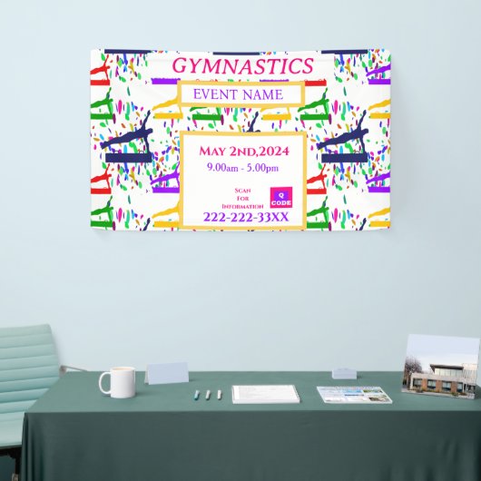 体操 横断幕 (トレードショー)