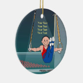 体操-男性 セラミックオーナメント (右)