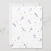 体操 誕生日パーティー 招待状 • くるくる回る風車 (裏面)