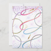 体操 誕生日 ご招待 パーティー 体操 招待状 (裏面)