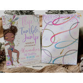 体操 誕生日 ご招待 パーティー 体操 招待状