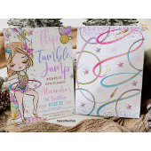 体操 誕生日 招待 パーティー 体操 招待状