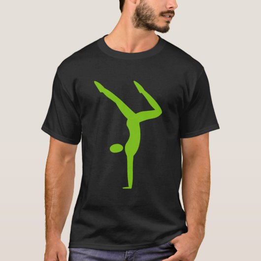 体操 – Martian Green Tシャツ (正面)