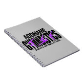 体操 NAME アクロバット チーム ハンズプリング 体操 ノートブック (右側)