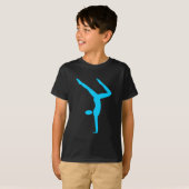 体操 – Sky Blue Tシャツ (正面フル)