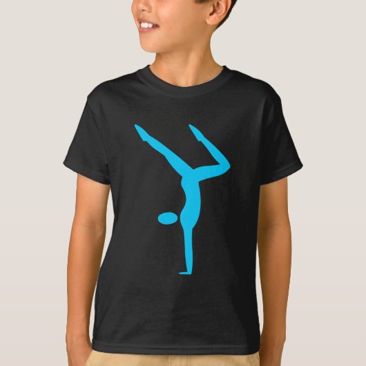 体操 – Sky Blue Tシャツ (正面)