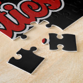 体操ADD NAME Gymnast Vaultフロアアスリート ジグソーパズル (側面)