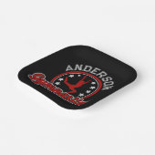 体操ADD NAME Gymnast Vaultフロアアスリート ペーパープレート (傾斜あり)