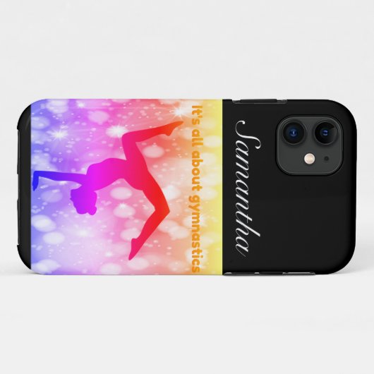 体操Apple iPhone 11 / iPadケース Case-Mate iPhoneケース (裏面(横))