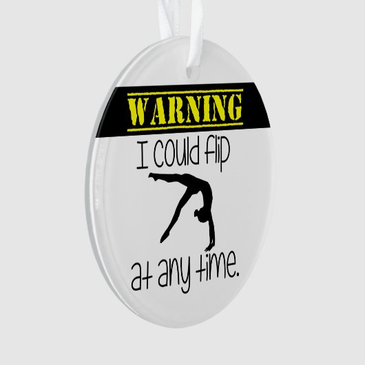 体操Iはいつでも弾くことができます オーナメント (正面)