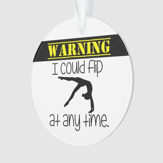 体操Iはいつでも弾くことができます オーナメント (正面)