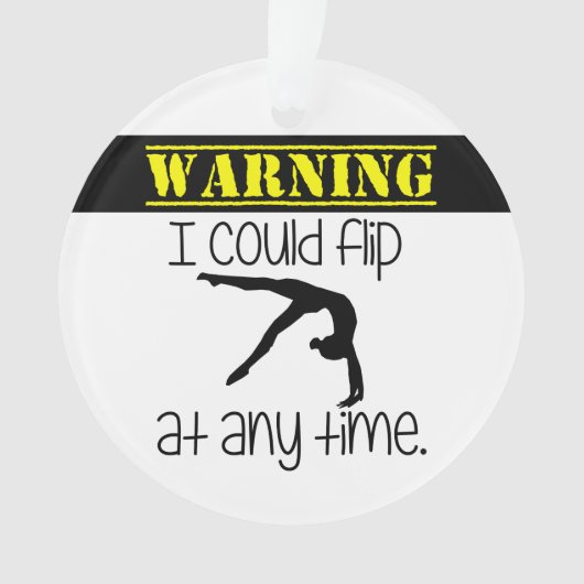 体操Iはいつでも弾くことができます オーナメント (正面)