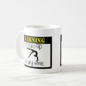 体操Iはマグをいつでも弾くことができます コーヒーマグカップ (正面左)