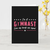 体操Iは体操選手の不均一なバーのボールトビーム カード (黄色い花)