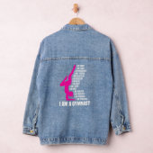 体操Iは体操選手Iは体操頭が切れる技士Gi デニムジャケット (ハンガー)