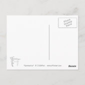 体操II ポストカード (裏面)