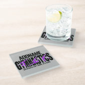 体操NAMEアクロバティックチームハンドスプリングギムナスト ガラスコースター (アングル)