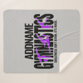 体操NAMEアクロバティックチームハンドスプリングギムナスト シェルパブランケット (正面(横))