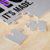 体操NAMEアクロバティックチームハンドスプリングギムナスト ジグソーパズル (側面)