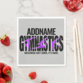 体操NAMEアクロバティックチームハンドスプリングギムナスト スタンダードランチョンナプキン (インサイチュ)