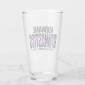 体操NAMEアクロバティックチームハンドスプリングギムナスト タンブラーグラス (裏面)