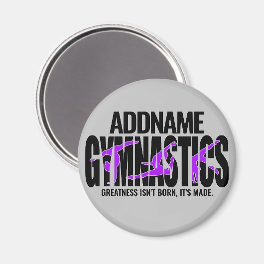 体操NAMEアクロバティックチームハンドスプリングギムナスト マグネット (正面/裏面)