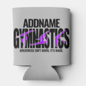 体操NAMEアクロバティックチームハンドスプリングギムナスト 缶クーラー (裏面)