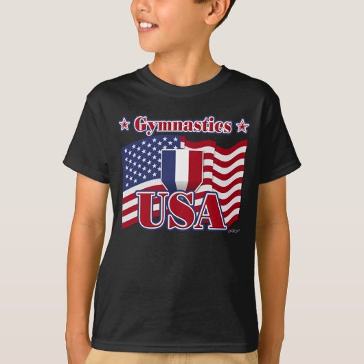 体操USA Tシャツ (正面)