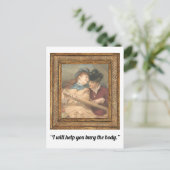 「体救済を埋めよう」おもしろいヴィンテージ ポストカード (スタンド正面)