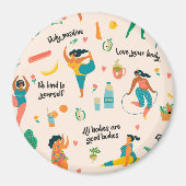 体正極磁石 マグネット (正面)