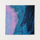 体水イラストレーション タペストリー (正面(横))