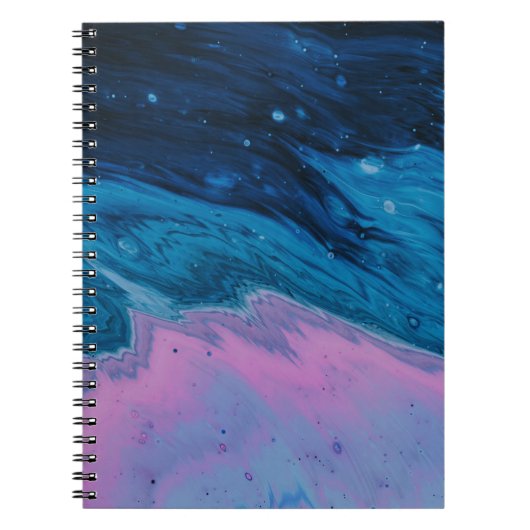 体水イラストレーション ノートブック (正面)