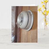 「体温計が下がった」快復祈願カード カード (黄色い花)