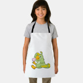 体温計付きオウム エプロン (インサイチュ)