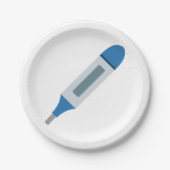 体温計 ペーパープレート (正面)