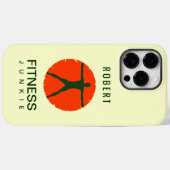 体狂気の健康とフィットネスJunkie Case-Mate iPhoneケース (裏面 (横))