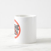 体系的レイシズム否定 コーヒーマグカップ (中央)