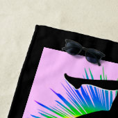 体素晴らし操少女パーソナライズされたビーチタオル ビーチタオル (インサイチュ)