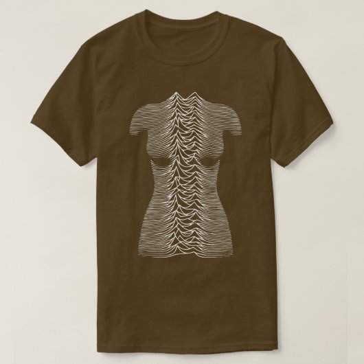 体線 Tシャツ (デザイン正面)