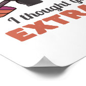 体育おもしろい動機フィットネス訓練とトレーニング ポスター (角)