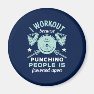 体育おもしろい動機フィットネス訓練とトレーニング マグネット