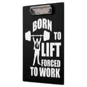 体育のモチベーション生まれ – 持ち上げ、強制的に働かせる クリップボード (左)