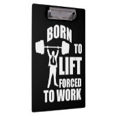 体育のモチベーション生まれ – 持ち上げ、強制的に働かせる クリップボード (右)