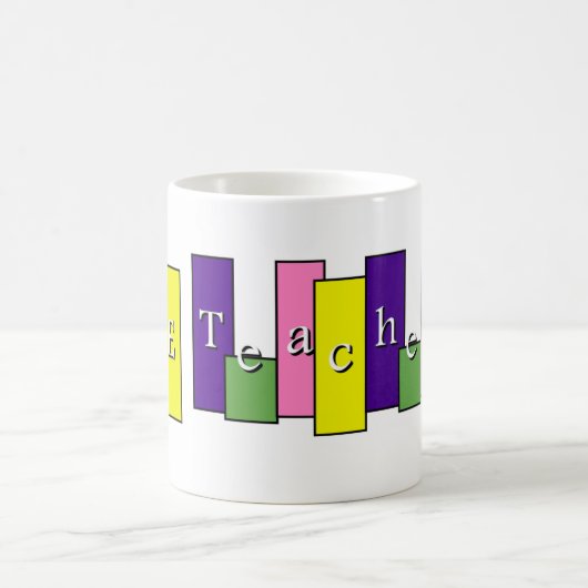 体育の先生のマグ コーヒーマグカップ (中央)